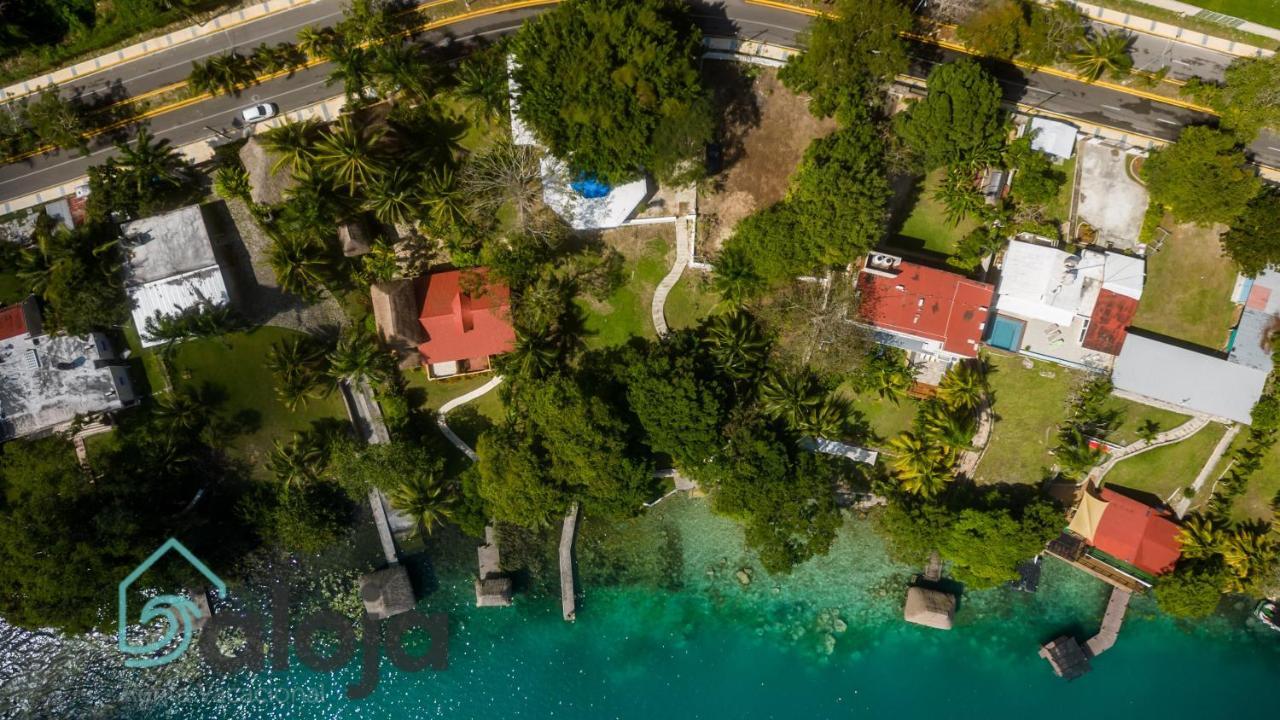 Villa Xtohil With Private Access To The Magic 7 Colors Lagoon Bacalar Zewnętrze zdjęcie