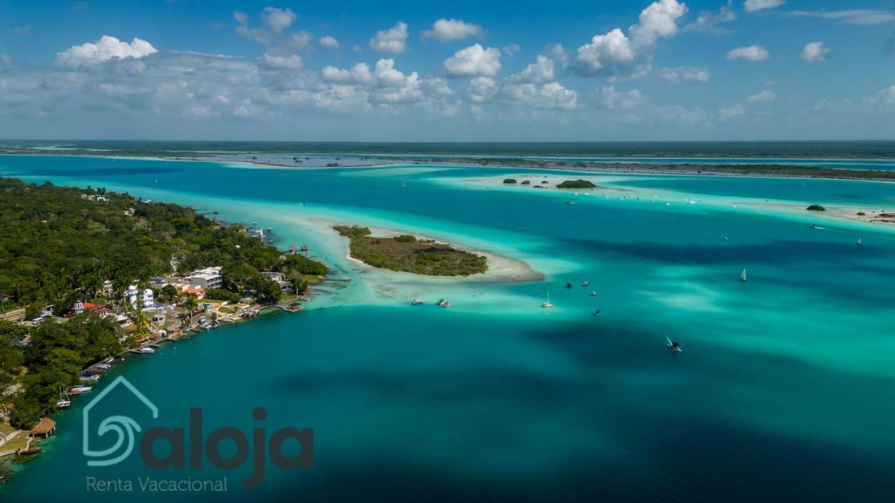 Villa Xtohil With Private Access To The Magic 7 Colors Lagoon Bacalar Zewnętrze zdjęcie