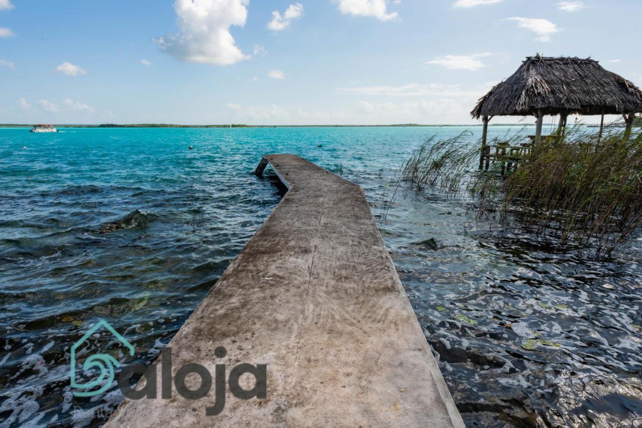 Villa Xtohil With Private Access To The Magic 7 Colors Lagoon Bacalar Zewnętrze zdjęcie