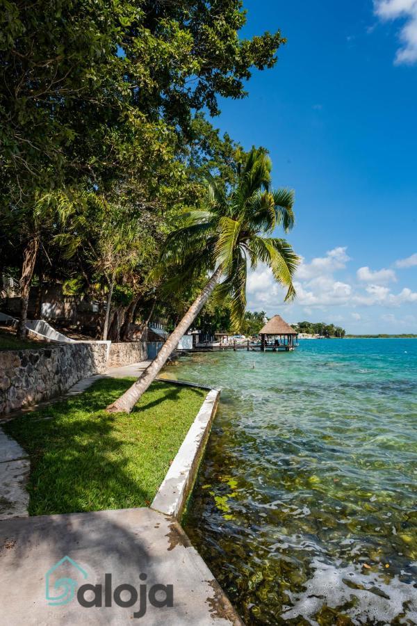Villa Xtohil With Private Access To The Magic 7 Colors Lagoon Bacalar Zewnętrze zdjęcie