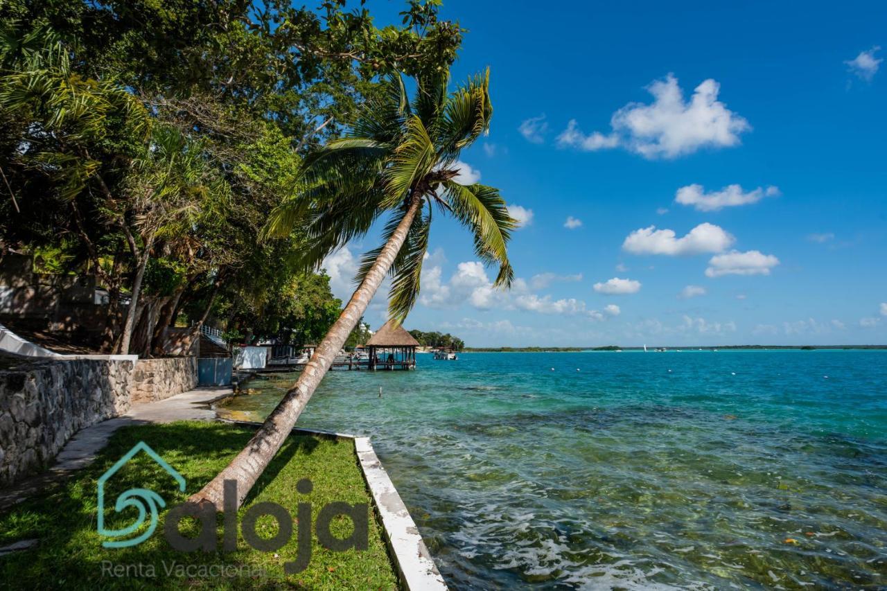 Villa Xtohil With Private Access To The Magic 7 Colors Lagoon Bacalar Zewnętrze zdjęcie