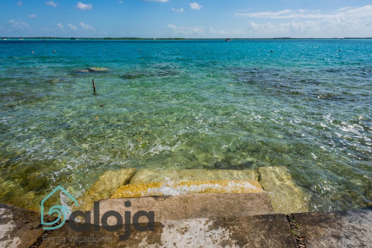 Villa Xtohil With Private Access To The Magic 7 Colors Lagoon Bacalar Zewnętrze zdjęcie