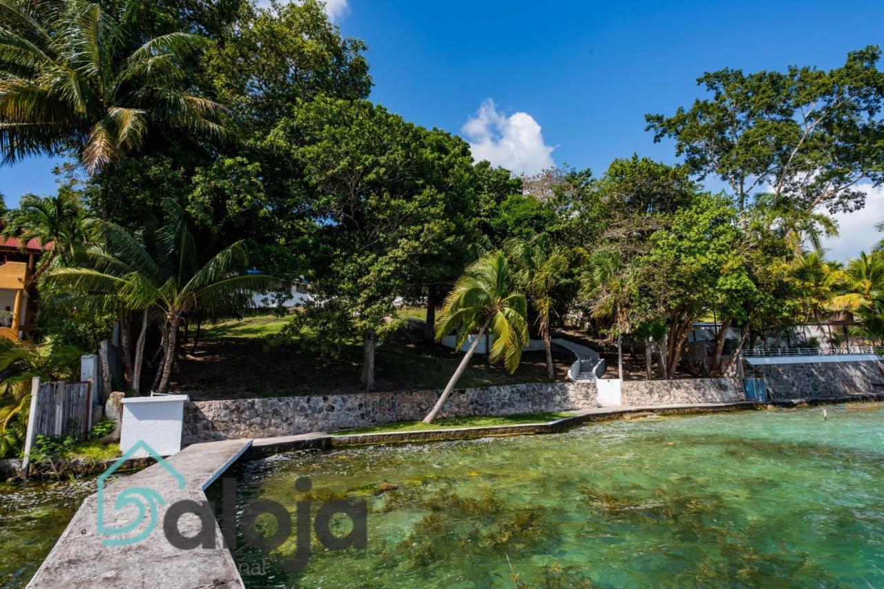 Villa Xtohil With Private Access To The Magic 7 Colors Lagoon Bacalar Zewnętrze zdjęcie