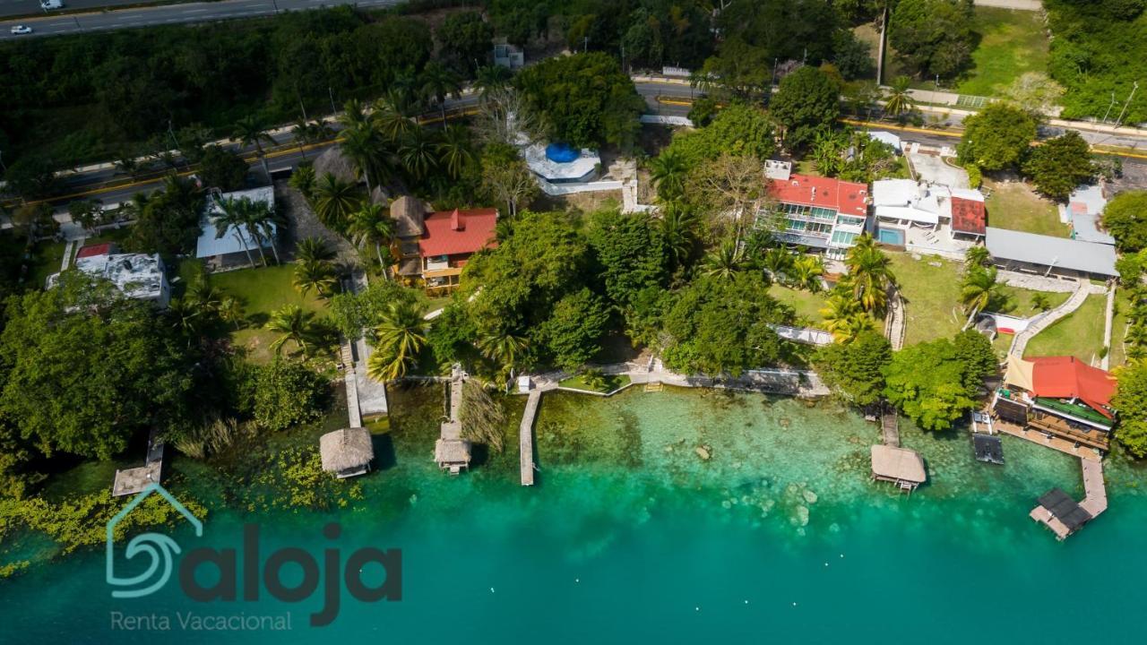 Villa Xtohil With Private Access To The Magic 7 Colors Lagoon Bacalar Zewnętrze zdjęcie