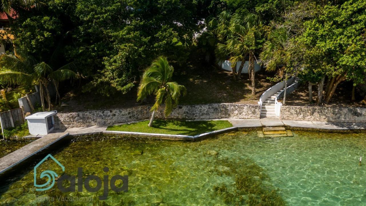 Villa Xtohil With Private Access To The Magic 7 Colors Lagoon Bacalar Zewnętrze zdjęcie