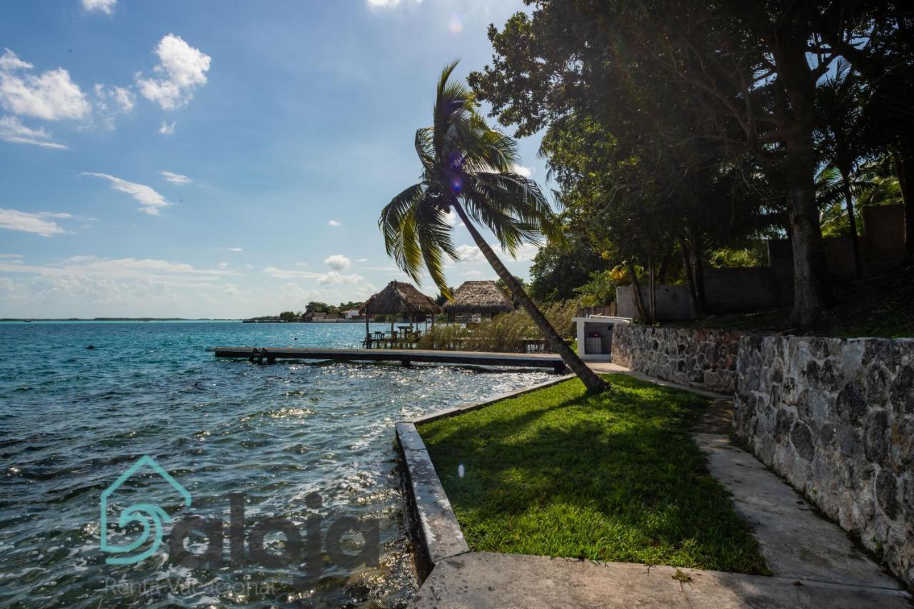 Villa Xtohil With Private Access To The Magic 7 Colors Lagoon Bacalar Zewnętrze zdjęcie