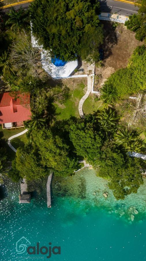 Villa Xtohil With Private Access To The Magic 7 Colors Lagoon Bacalar Zewnętrze zdjęcie
