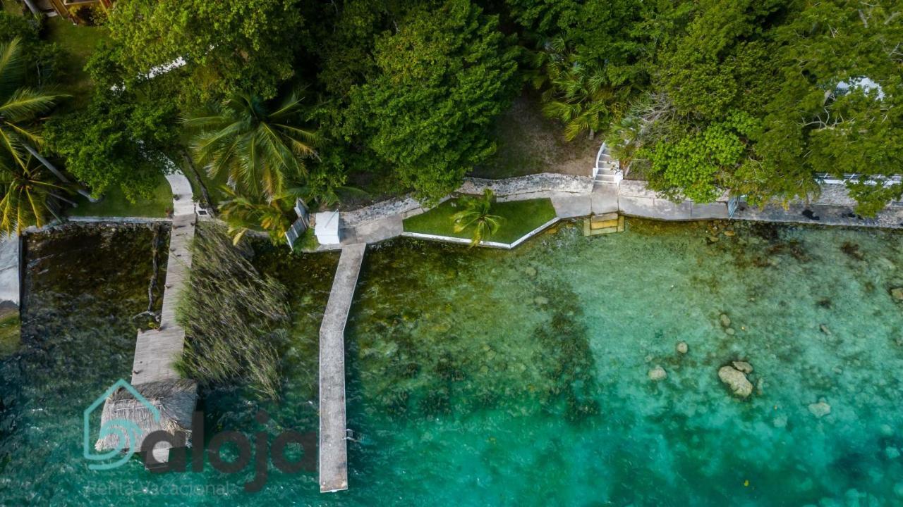 Villa Xtohil With Private Access To The Magic 7 Colors Lagoon Bacalar Zewnętrze zdjęcie