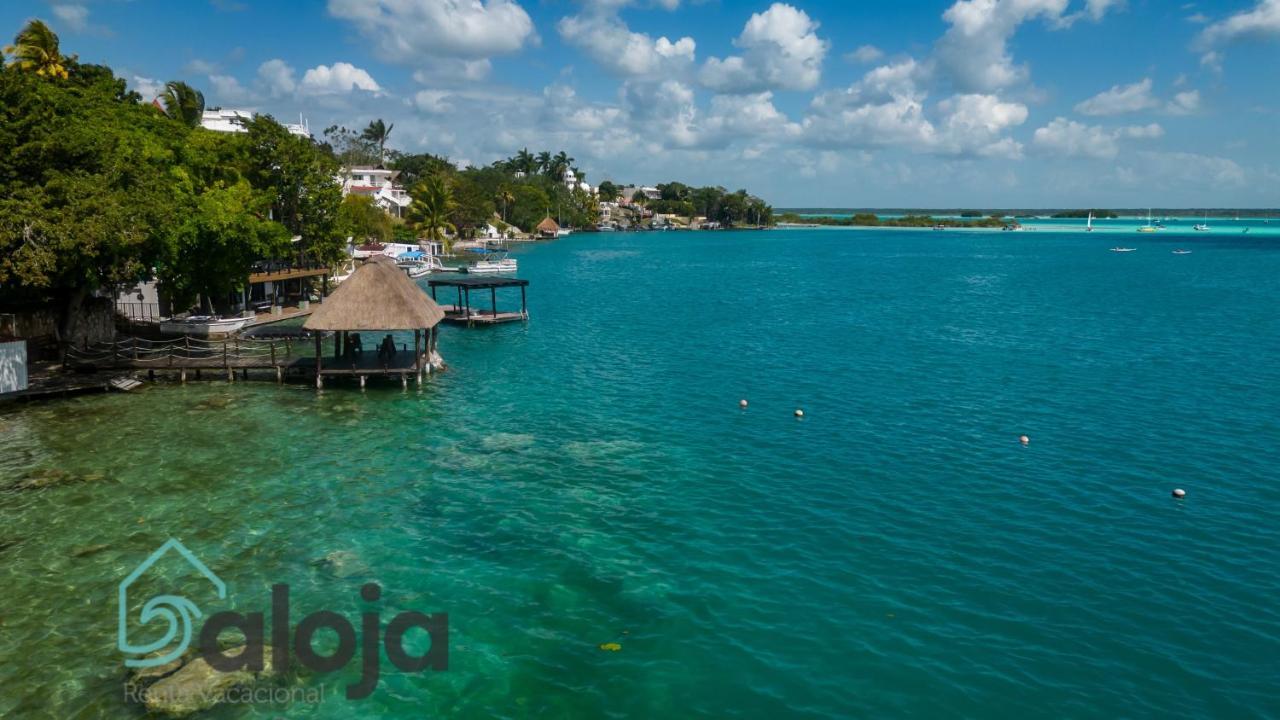 Villa Xtohil With Private Access To The Magic 7 Colors Lagoon Bacalar Zewnętrze zdjęcie