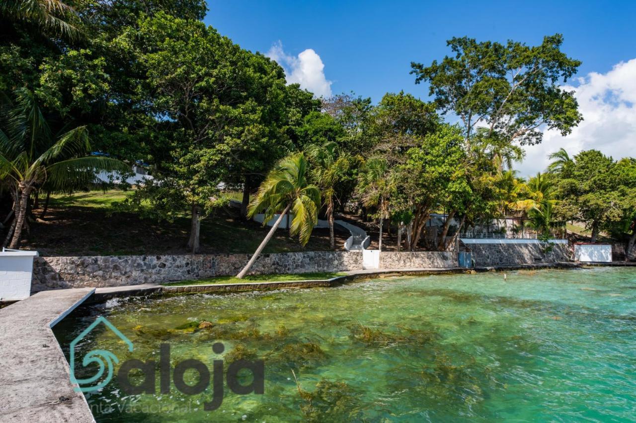 Villa Xtohil With Private Access To The Magic 7 Colors Lagoon Bacalar Zewnętrze zdjęcie