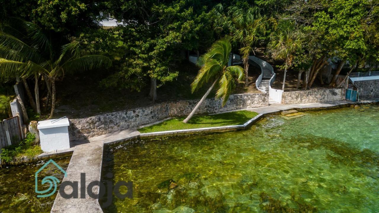 Villa Xtohil With Private Access To The Magic 7 Colors Lagoon Bacalar Zewnętrze zdjęcie